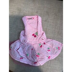 Pink‎ Striped Dog Dress